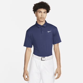 Nike Dri-FIT Tour einfarbiges Golf-Poloshirt für Herren - Blau, S