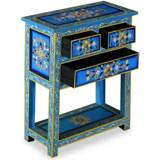 vidaXL Sideboard 55 x 76 x 30 cm Türkis