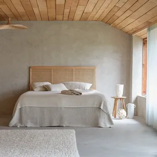 Bett-Kopfteil aus Rattanstäben 180 Adèle