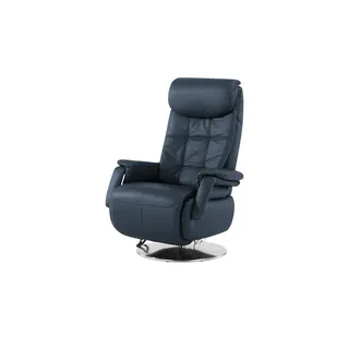 Polstermöbel Oelsa Ledersessel mit elektrischer Relaxfunktion Mambo , türkis/petrol , Maße (cm): B: 86 H: 119 T: 88.0