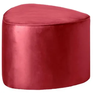 Fink Hocker Studio Pouf Hocker Sit Down Rot Samt