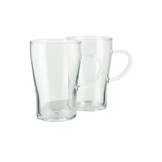 Peill+Putzler 2er Set Tee- / Kaffeegläser Orion  Buon Giorno , Borosilikatglas , Maße (cm): H: 11,5