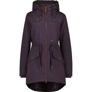 Alife & Kickin Parka CharlotteAK B braun / lila aubergine XS