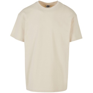 Urban Classics Herren T-Shirt Heavy Oversized Tee, Oversized T-Shirt für Männer, Baumwolle, Rundhals, whitesand, XS
