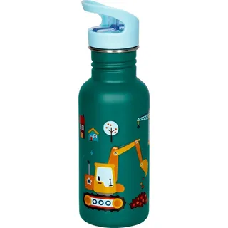 Die Spiegelburg Edelstahlflasche Bagger bunt 0,5 l