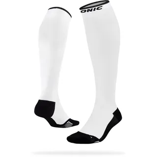 ONIC GEAR Sport Kompressionsstrümpfe - Damen & Herren - Weiß - S