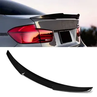 Auto Hintere Kofferraum Heckspoiler Heckflügel Spoiler, für BMW 4er F32 F33 F36 420 428 430 435 2014-2018, ABS Glossy Black Carbon Look