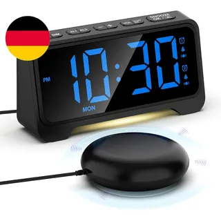 Wecker Extra Laut Mit Bettschüttler, Vibrationswecker Für Gehörlose Schlafzimmer