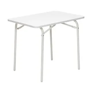 barths BEST Gartentisch 60 x 40 x 49 cm Weiß