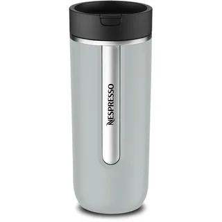 Nespresso Travel Mug Large Smokey Blue 540ml | Thermobecher aus Edelstahl | Kalt & Warm für Kaffee, Tee, Matcha etc. | auslaufsicher & spülmaschinenfest | Kaffeebecher to go mit Deckel