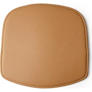 Wick Stuhlkissen, braun, Leder