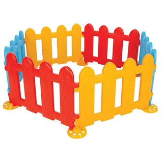 Pilsan Laufstall, Mehrfarbig, Kunststoff, Sechseckig, 155x52x135 cm, Babymöbel, Laufstall Baby