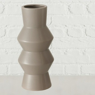 Vase Sybil  (Ø x H: 13 x 30 cm, Keramik, Zackig, Beige)