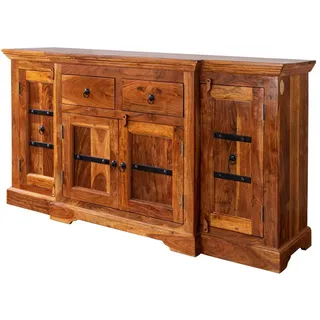 Sideboard Anrichte Schrank Wohnzimmerschrank massiv Kommode kolonialstil