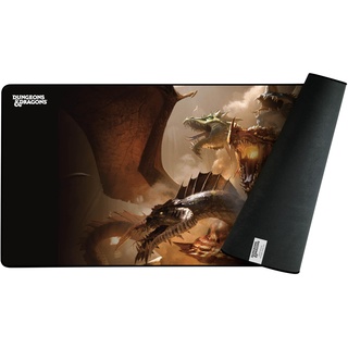 Konix Dungeons & Dragons Gaming - Mauspad XXL 90 x 46 cm - rutschfeste Basis - Motiv Der Aufstieg von Tiamat