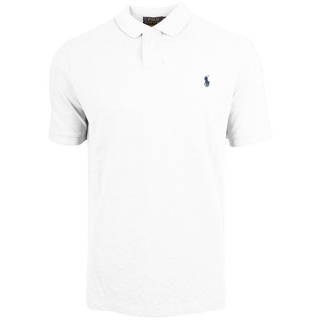 Ralph Lauren Poloshirt Ralph Lauren Herren Poloshirt Herren Classic Fit – Poloshirt blau|weiß