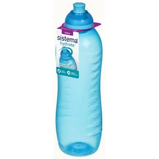 sistema Trinkflasche Sistema 620ml Twist `N` Sip Squeeze Bottle - Ocean Blue