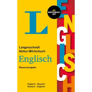 Langenscheidt Bei Pons Langenscheidt Abitur-Wörterbuch Englisch Klausurausgabe: