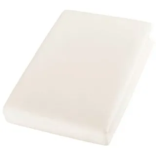 Cotonea Spannbettlaken Baumwolle-Biber 70 x 140 cm beige