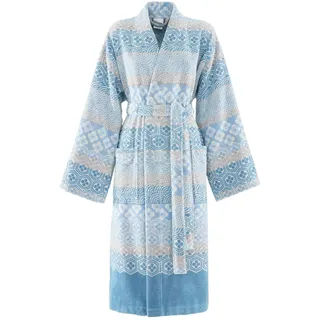 Bassetti HANAMI Bademantel, aus 100% Baumwolle, in der Farbe Perla G1, Größe: L - 9329974 - L