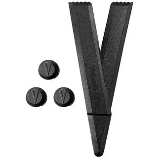Vulkanus Messerschärfer, Schwarz, Kunststoff, Kochen, Küchenmesser, Messerschärfer