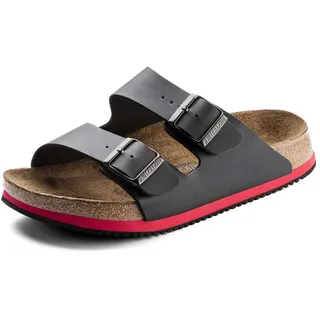 Birkenstock Arizona Super Grip Birko-Flor schmal black 46