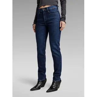 G-Star Ace 20 Slim Straight Fit Jeans Worn In Aster Blue 26 30