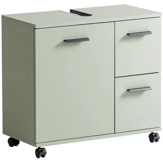 Schildmeyer Palermo Waschbeckenunterschrank 157636, Pistazie, 65,1 x 32,0 x 60,0 cm,