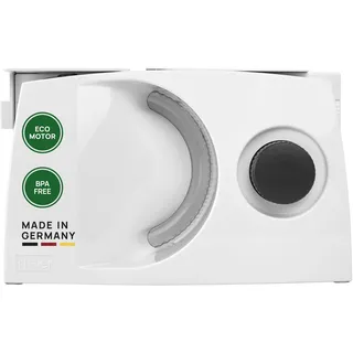 ritter markant 01 E Klappbarer elektrischer Allesschneider & Brotschneidemaschine mit elektrolytisch poliertem Messer, Made in Germany