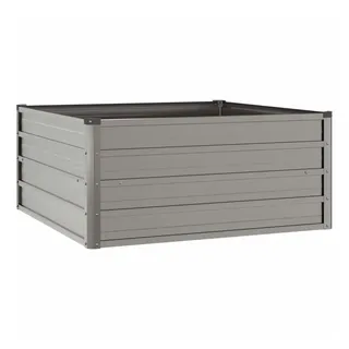 vidaXL Hochbeet Rostig 100 x 100 x 45 cm Cortenstahl