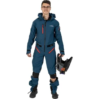 Dirtlej Dirtsuit SFD Edition V4.0 Regenanzug Blau S