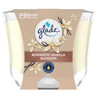 Glade Romantic Vanilla Blossom Duftkerze 204 g beige
