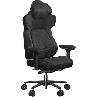 ThunderX3 CORE-Racer Kunstleder Schwarz