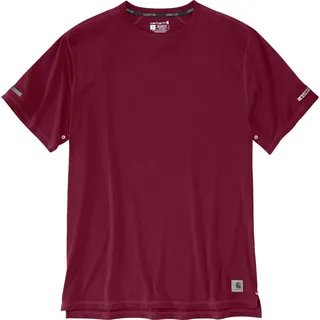 CARHARTT Relaxed Fit T-Shirt bordeaux M