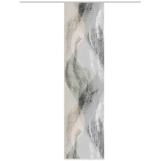 HOME WOHNIDEEN Torre Schiebegardine Ösen 245 x 60 cm Beige