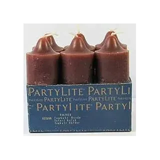 PartyLite Votivkerzen Tamboti Wälder 6 Stück, Kerze, Unparfümiert