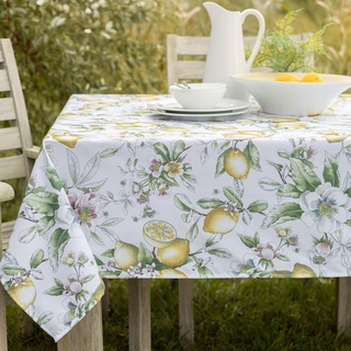 Benson Mills Tischdecke aus Stoff für drinnen und draußen, auslaufsicher, für Frühling/Sommer/Party/Picknick, rechteckig, 152,4 x 264,2 cm