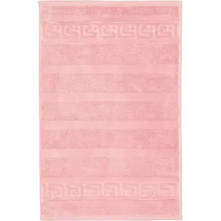 CAWÖ Noblesse Uni 1001 Gästehandtuch (2x30x50 cm) altrosa