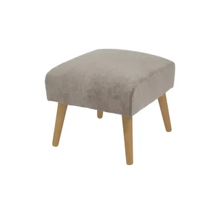 Soho Polsterhocker Jolyn 49 x 45 x 49 cm Grau