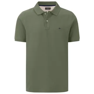 FYNCH-HATTON Poloshirt Basic Polo, Supima dusty olive grün M