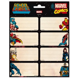 Grupo Erik Aufkleber - Etiketten Marvel Comics Avengers Selbstklebend zum Beschriften