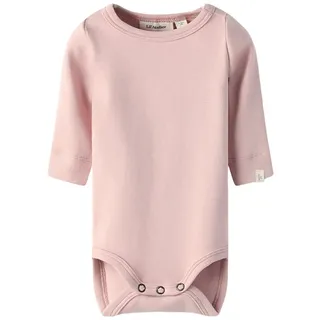 Lil' Atelier Langarmbody NBNGAYO LS SLIM BODY LIL NOOS Baumwollmischung rosa 92