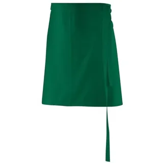 Exner Vorbinder / Bistroschürze B 80 x L 45 cm : Flaschengrün 65% Polyester 35%Baumwolle 220 g/m2