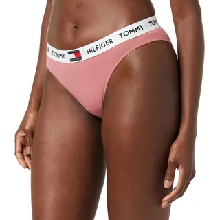 Tommy Hilfiger Damen Slip Bikini Form mit Stretch, Rosa (English Pink), L - L