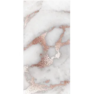 micasia Vinylteppich nass abwischbar Steinoptik Bodenschutz - Made in Germany - Teppich Abstrakt 2,2mm dünne Vinyl Bodenmatte grau Küche Flur trittsichere Matte 4701 (80x160cm)