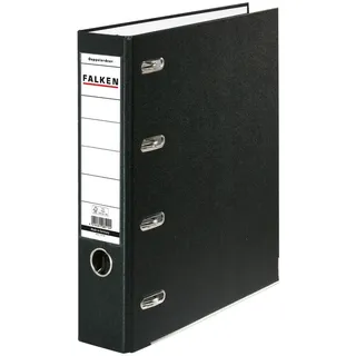Falken Doppelordner DIN A4 70 mm Schwarz 2 St.