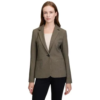 Betty Barclay Wollblazer mit aufgesetzten Taschen Schwarz/Beige,38 | 38