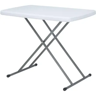 Floordirekt Klapptisch 75,5 x 49 x 4,1 cm Weiß