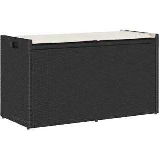 vidaXL Outdoor-Sitzbank 100 x 0 x 0 cm Schwarz