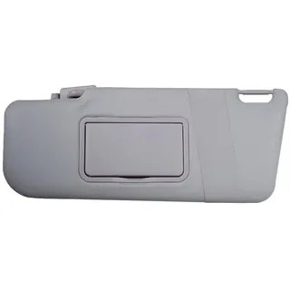 VHEUHZ Sonnenblende Links Grau Sonnenschirm mit Spiegel 735362729, Sonnenschutz Kompatibel mit FIAT Panda 169 MK2 2003-2012